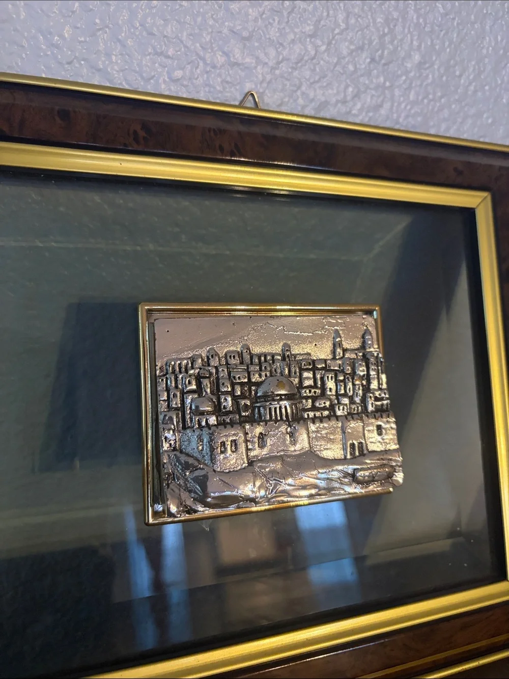 Old City of Jerusalem, 925 sterling silver and created by Israeli artist Saad